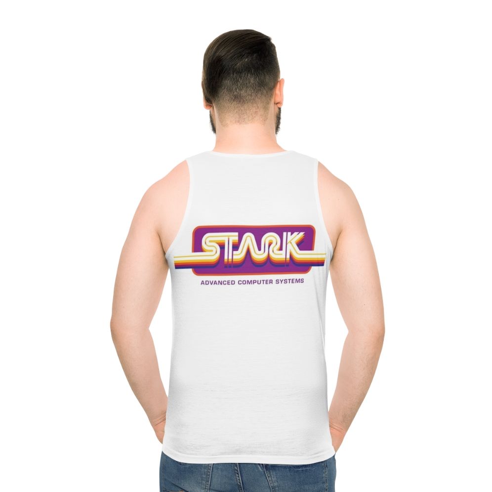 1980s Stark Technologies Computer Graphics Unisex Tank Top