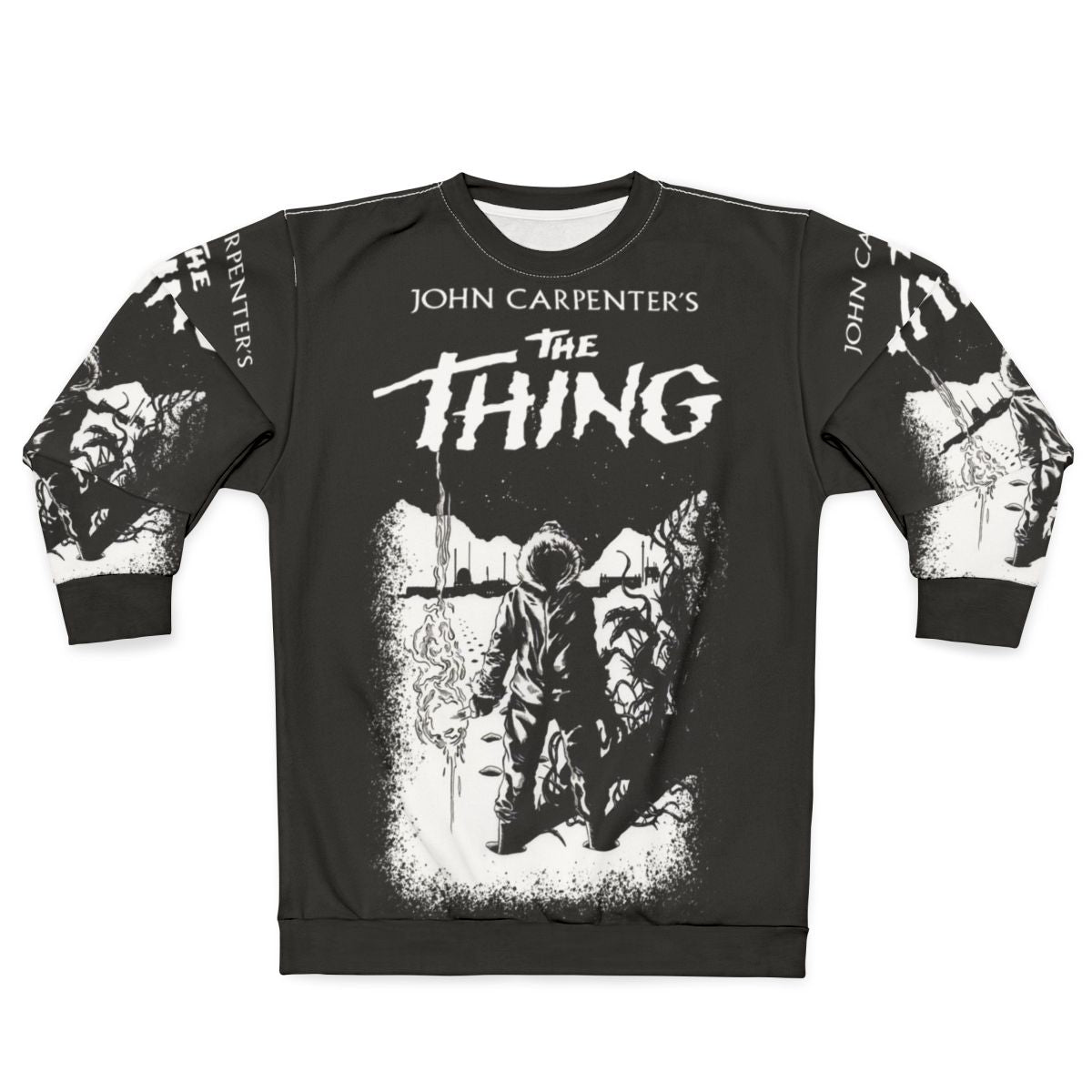 1982 The Thing John Carpenter Horror Movie Sweatshirt