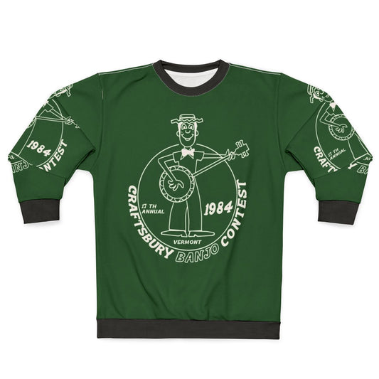 Vintage 1984 Craftsbury Banjo Contest Sweatshirt