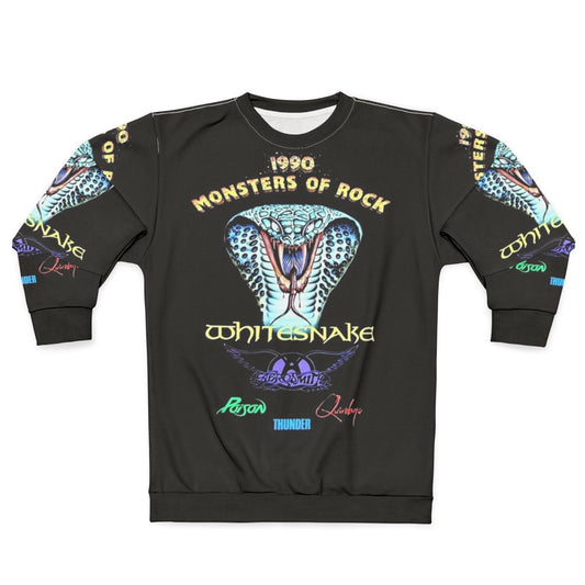 Vintage 1990 Monsters of Rock Poster Sweatshirt