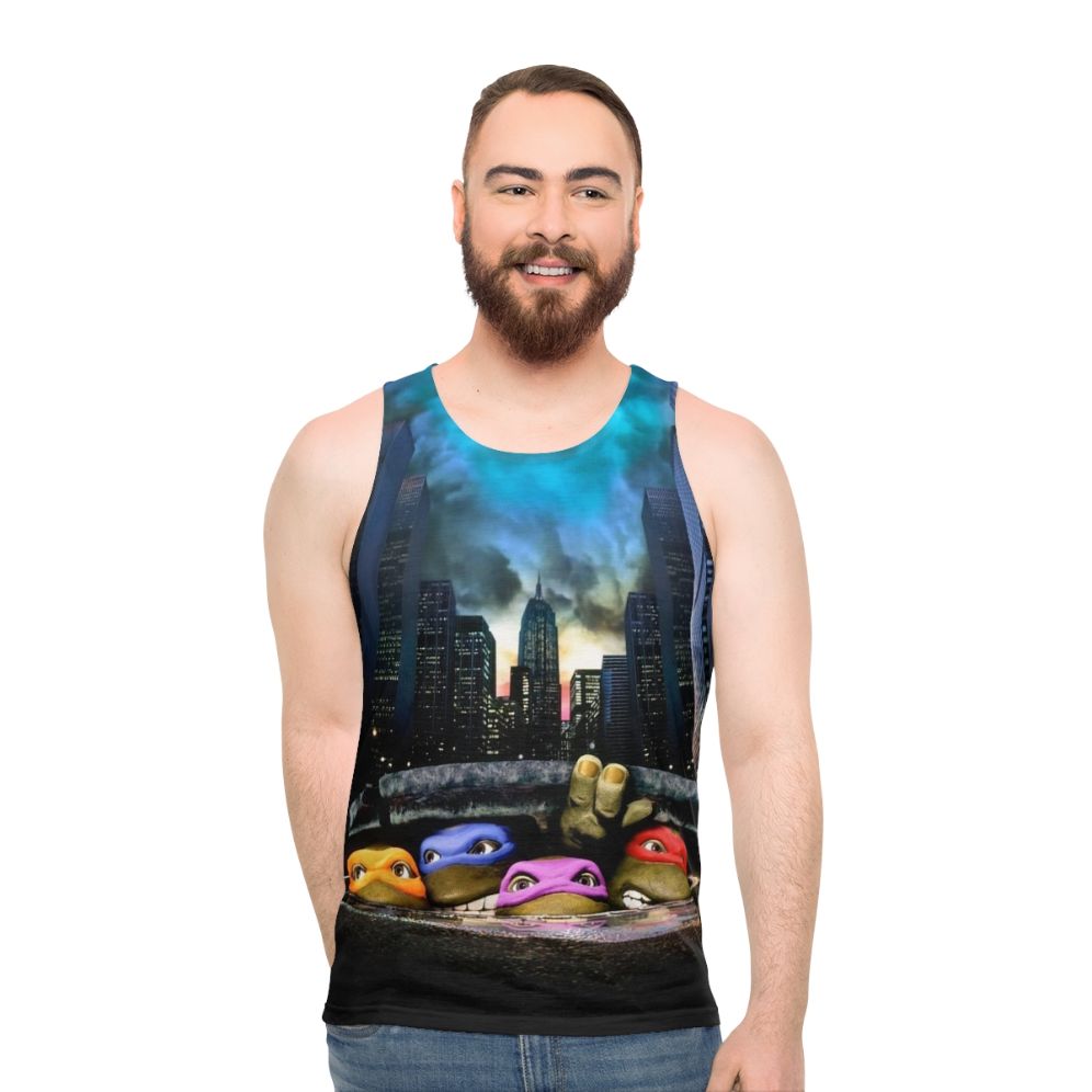 1990 Ninja Turtles Sewer Turtles Unisex Tank Top