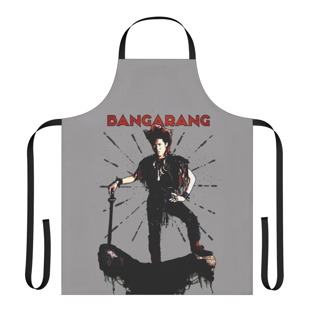 1990s inspired Peter Pan themed apron with Rufio, Dante, and Hook characters