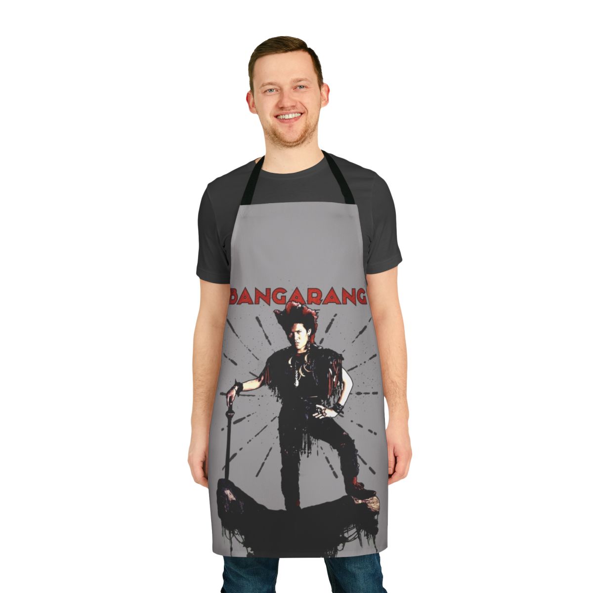 1990s inspired Peter Pan themed apron with Rufio, Dante, and Hook characters