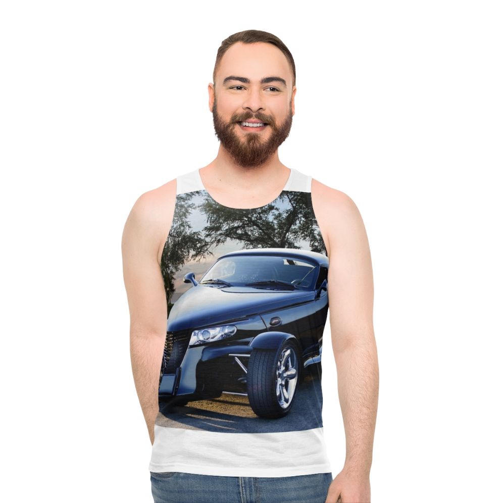2000 Plymouth Prowler Panther 3 Unisex Race Car Tank Top