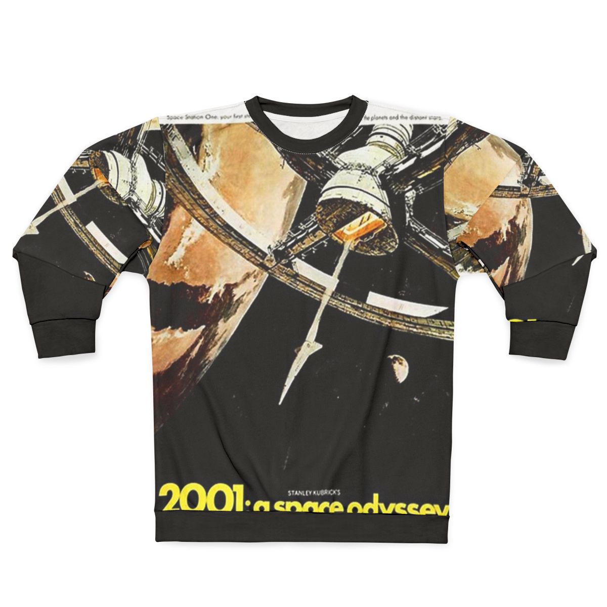 2001 A Space Odyssey Sci-Fi Movie Themed Sweatshirt