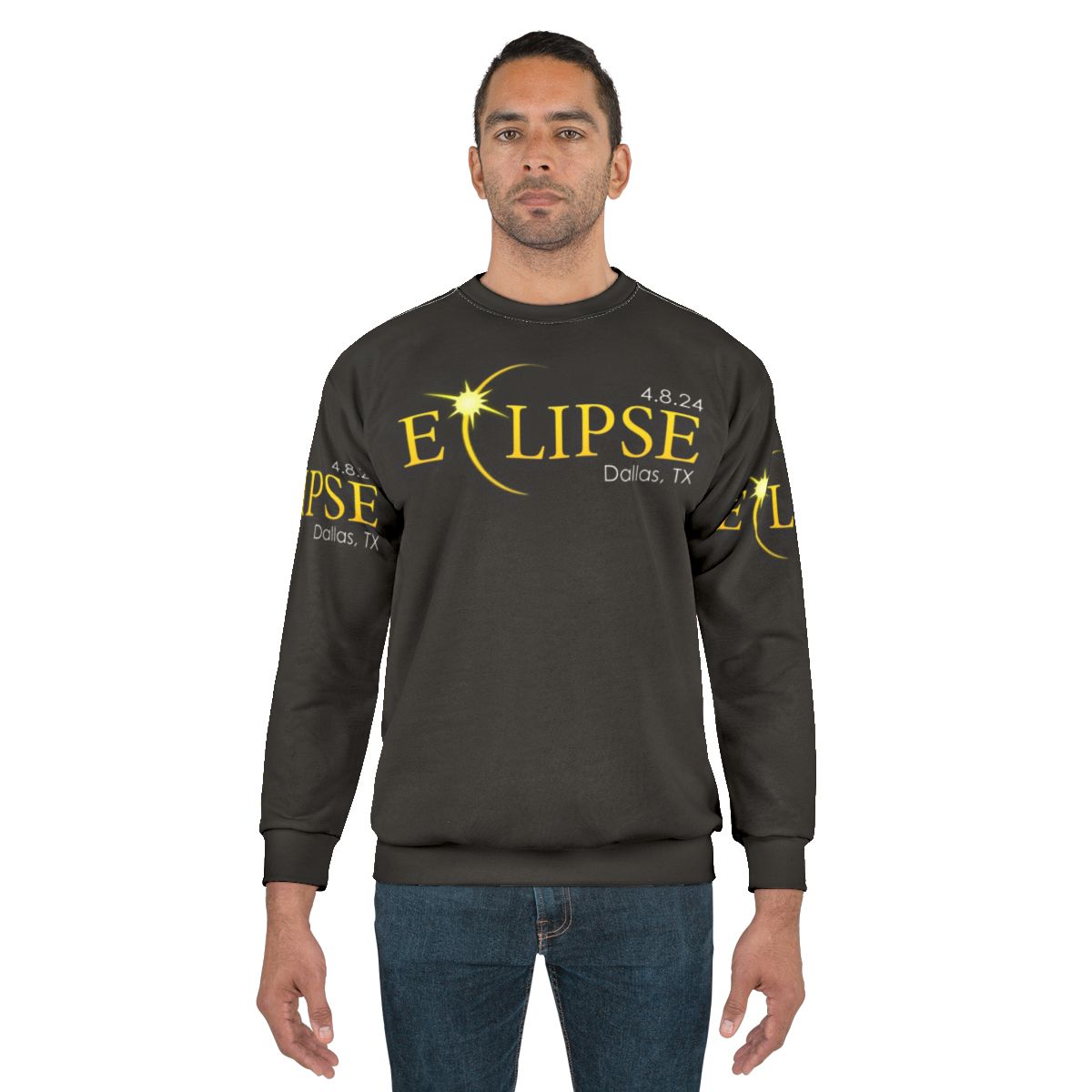 2024 Total Solar Eclipse Dallas Sweatshirt