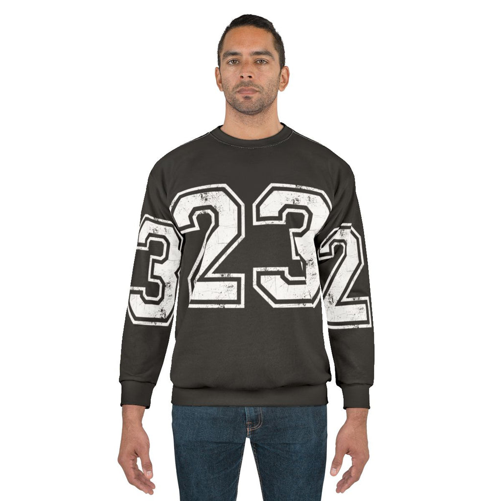 Basketball Jersey Sweatshirt with Number 23