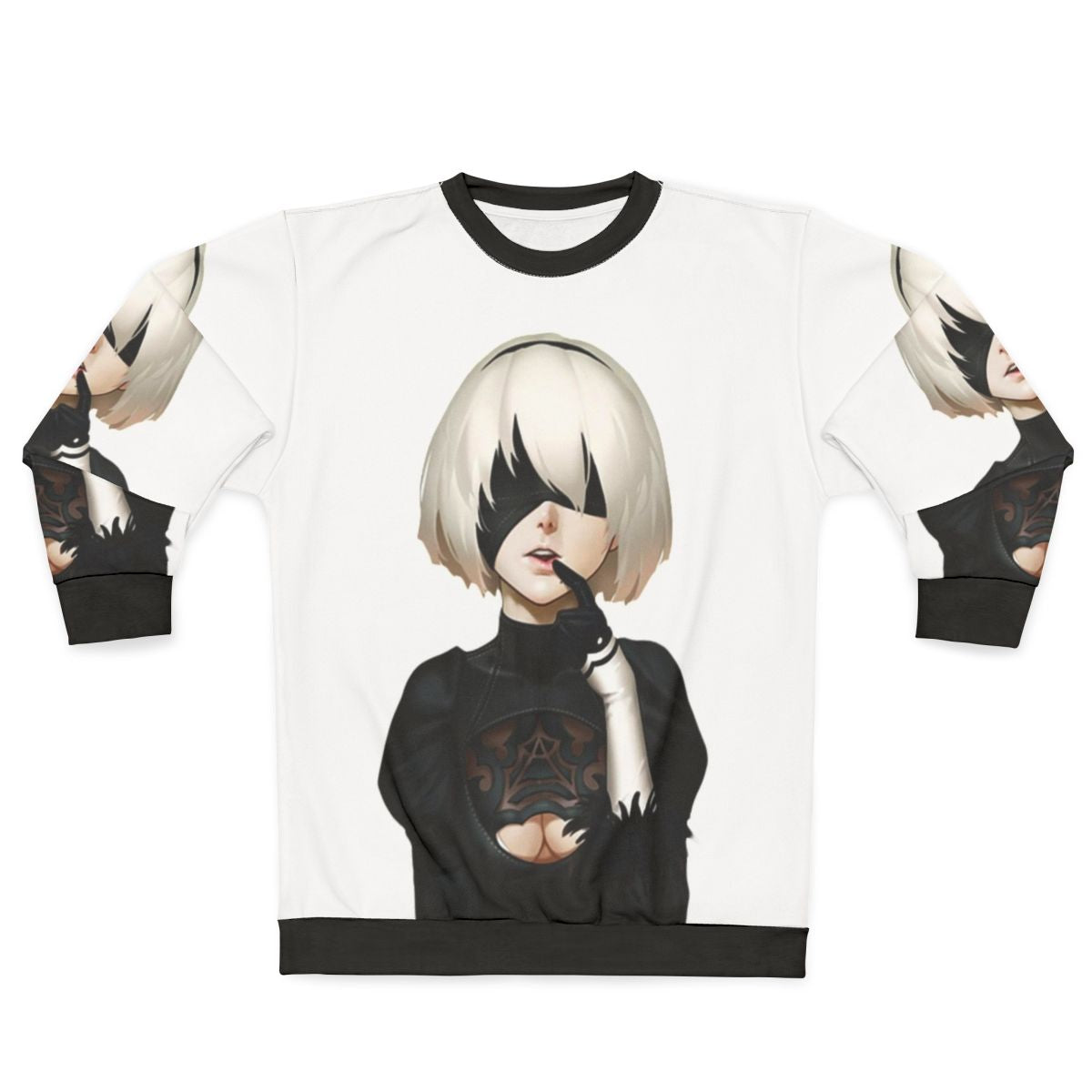 2B Sweatshirt - Nier Automata Inspired Gaming Apparel