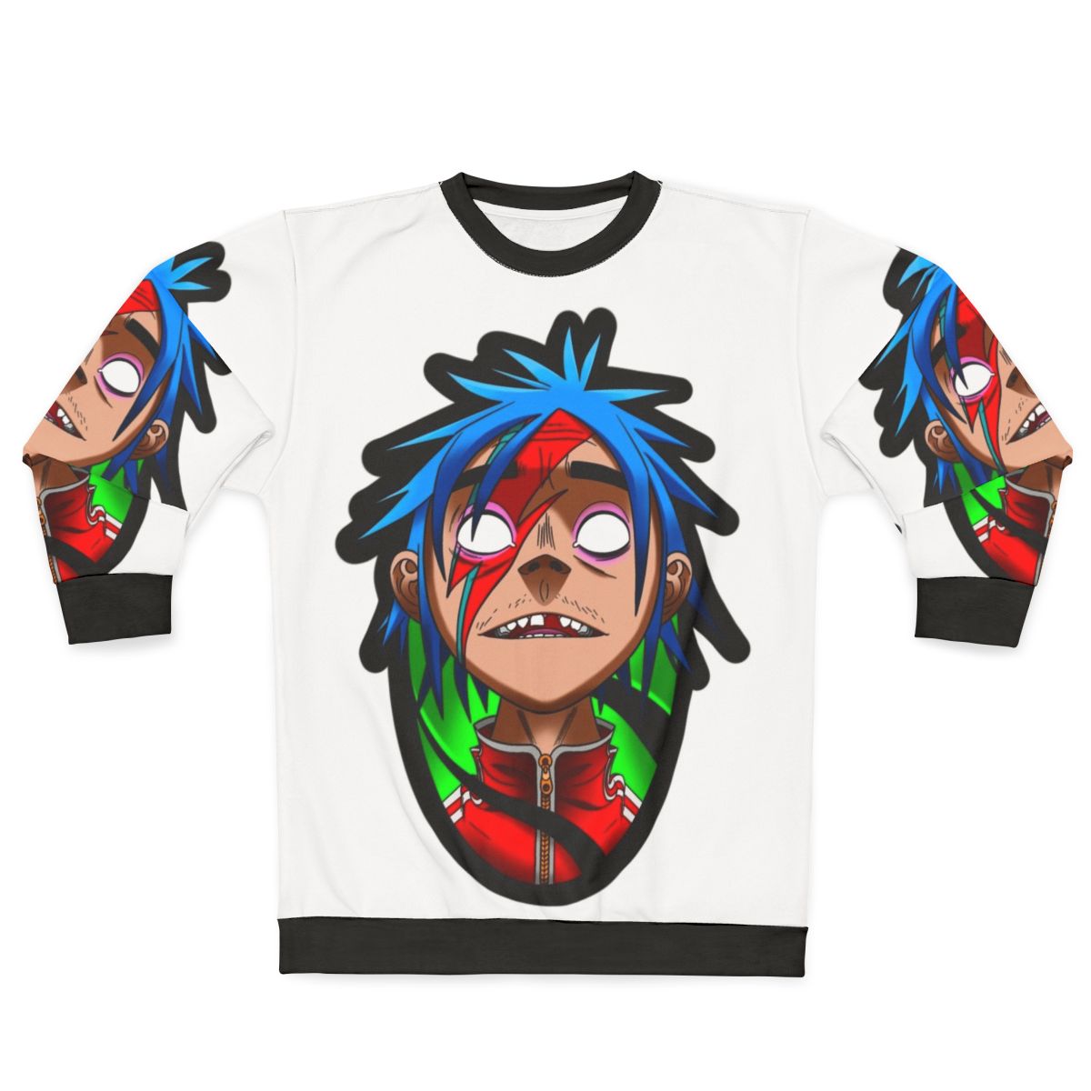 2D Sweatshirt with Vibrant Pop Art Design
