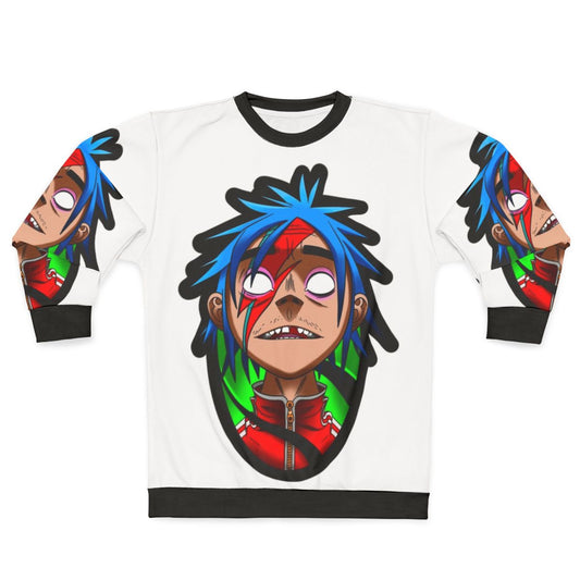 2D Sweatshirt with Vibrant Pop Art Design
