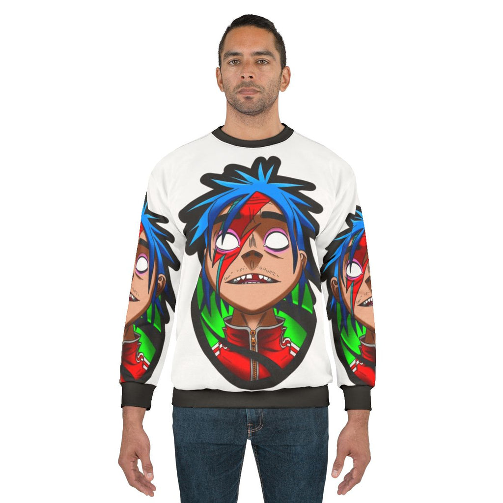 2D Sweatshirt with Vibrant Pop Art Design