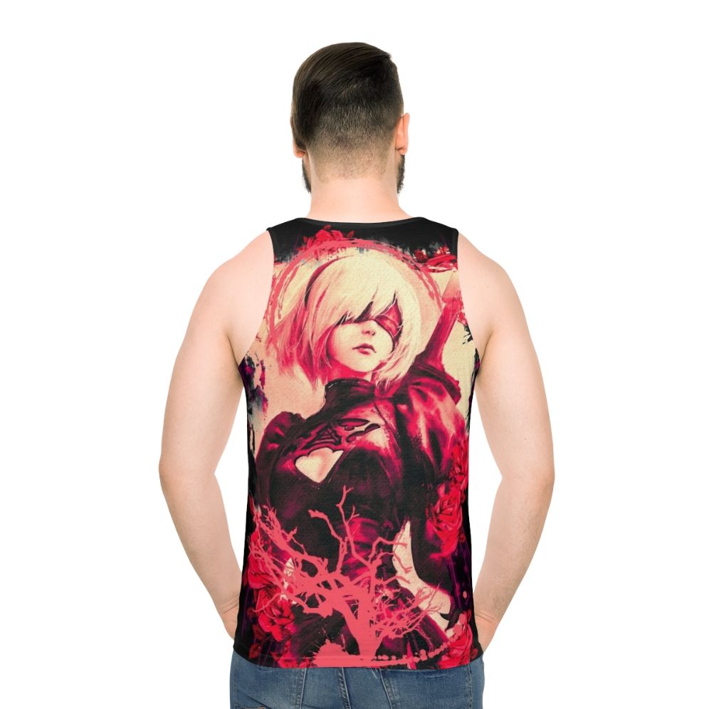 2B Nier Automata Anime Girl Unisex Tank Top