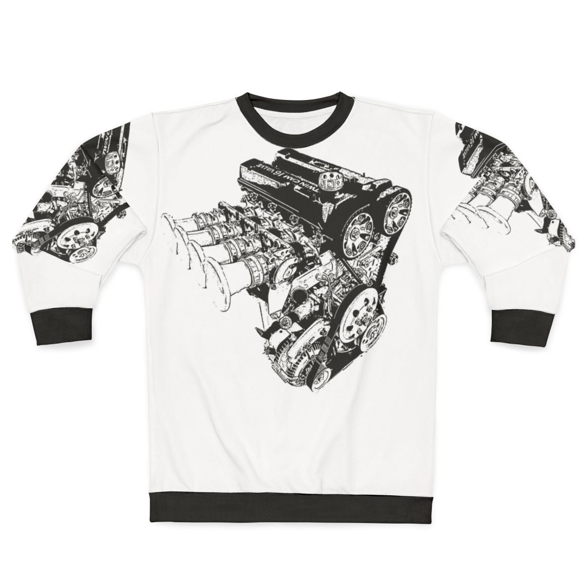 4Age Racing Engine Motor Sweatshirt