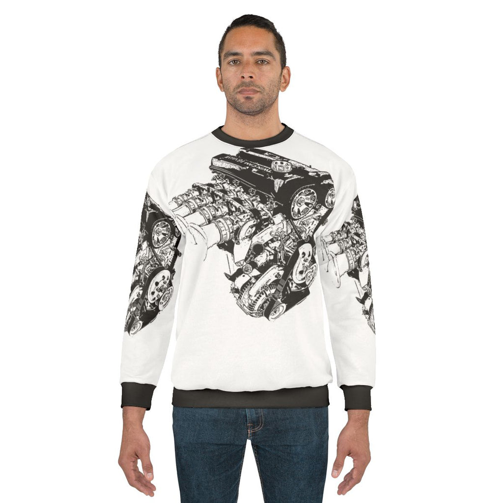 4Age Racing Engine Motor Sweatshirt