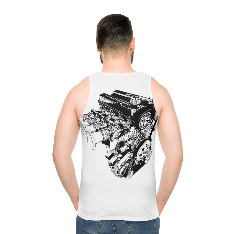 4Age Racing Engine Motor Unisex Sports Tank Top