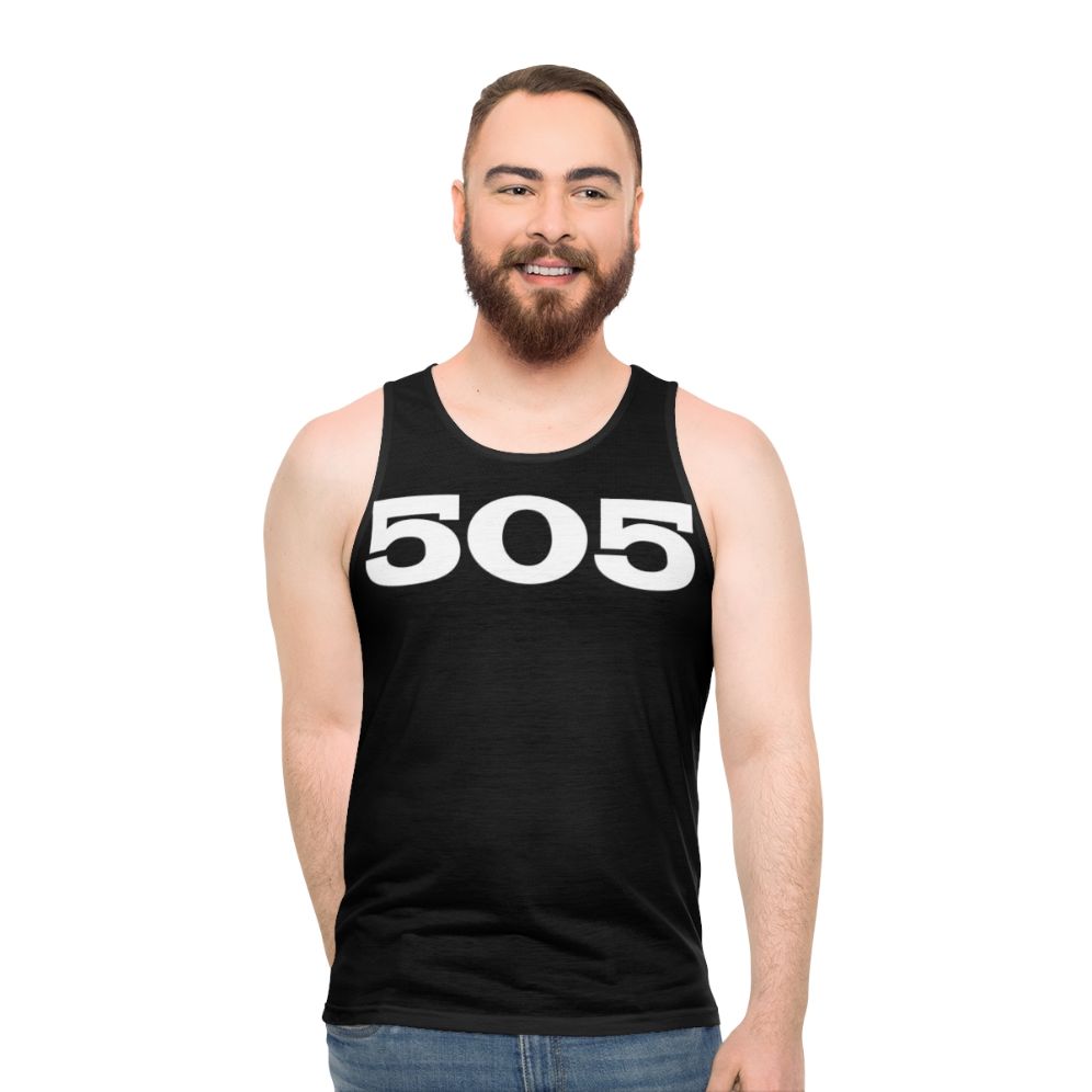505 Unisex Tank Top with Arctic Monkeys Music Lyrics Graphic
