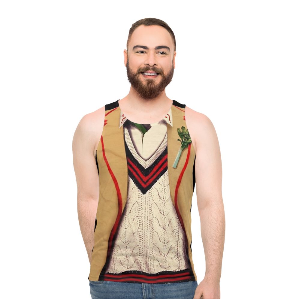 5th Doctor Who Peter Davison Unisex Tank Top