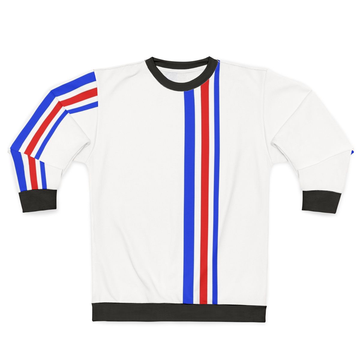 60s mod sweatshirt with graphic pattern