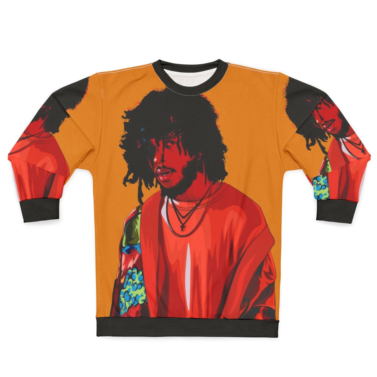 6LACK Bear Graphic Sweatshirt