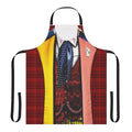 6th Doctor Inspired Apron with Iconic Costume Colors and Design