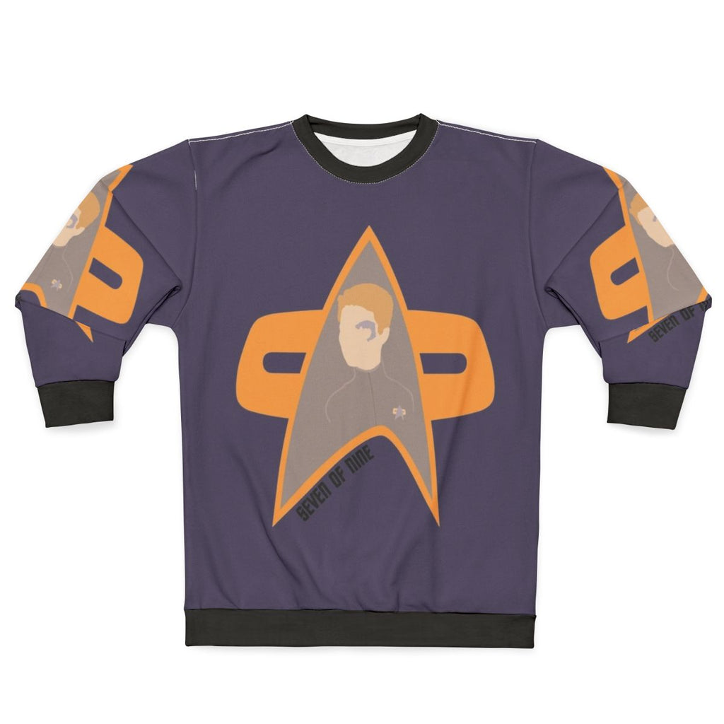 7 of 9 Star Trek Voyager Borg Queen Sweatshirt