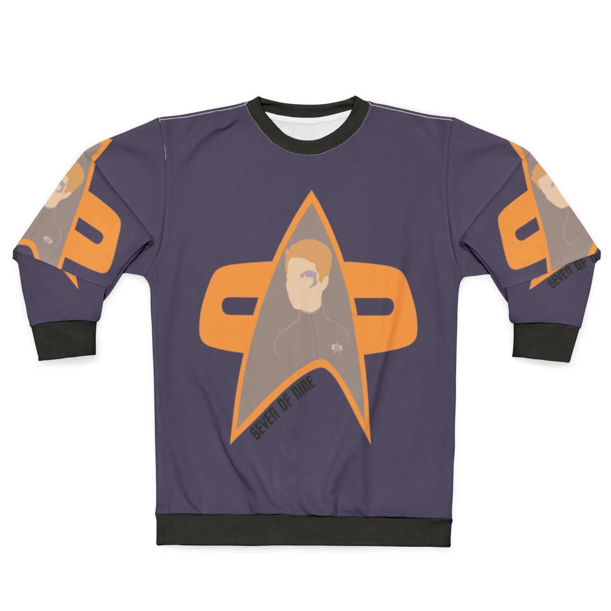 7 of 9 Star Trek Voyager Borg Queen Sweatshirt