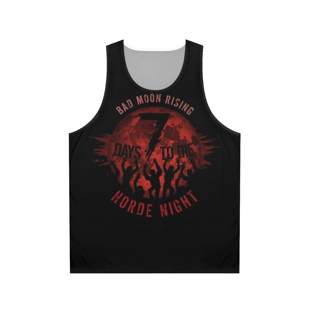 7 Days to Die "Bad Moon Rising" Unisex Tank Top