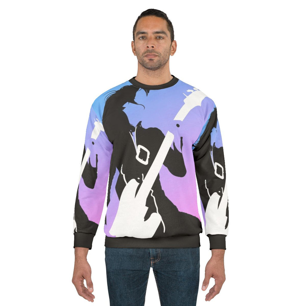 Suzi Quatro 70s Glam Rock Sweatshirt