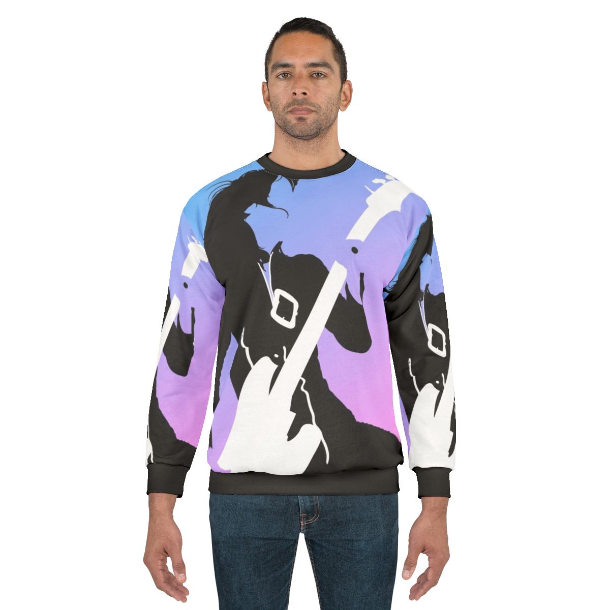 Suzi Quatro 70s Glam Rock Sweatshirt