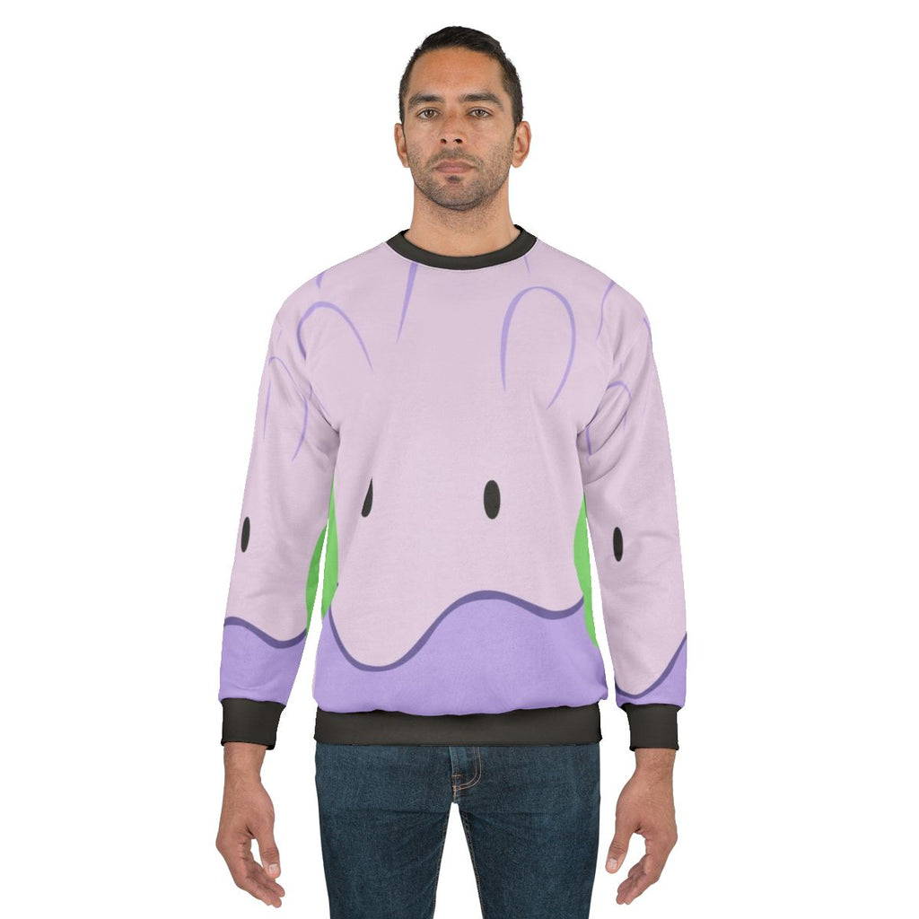 Pokémon Goomy Sweatshirt with Pokewalls-inspired design