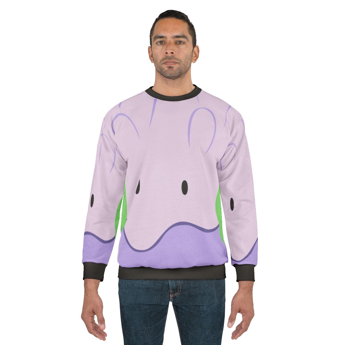 Pokémon Goomy Sweatshirt with Pokewalls-inspired design