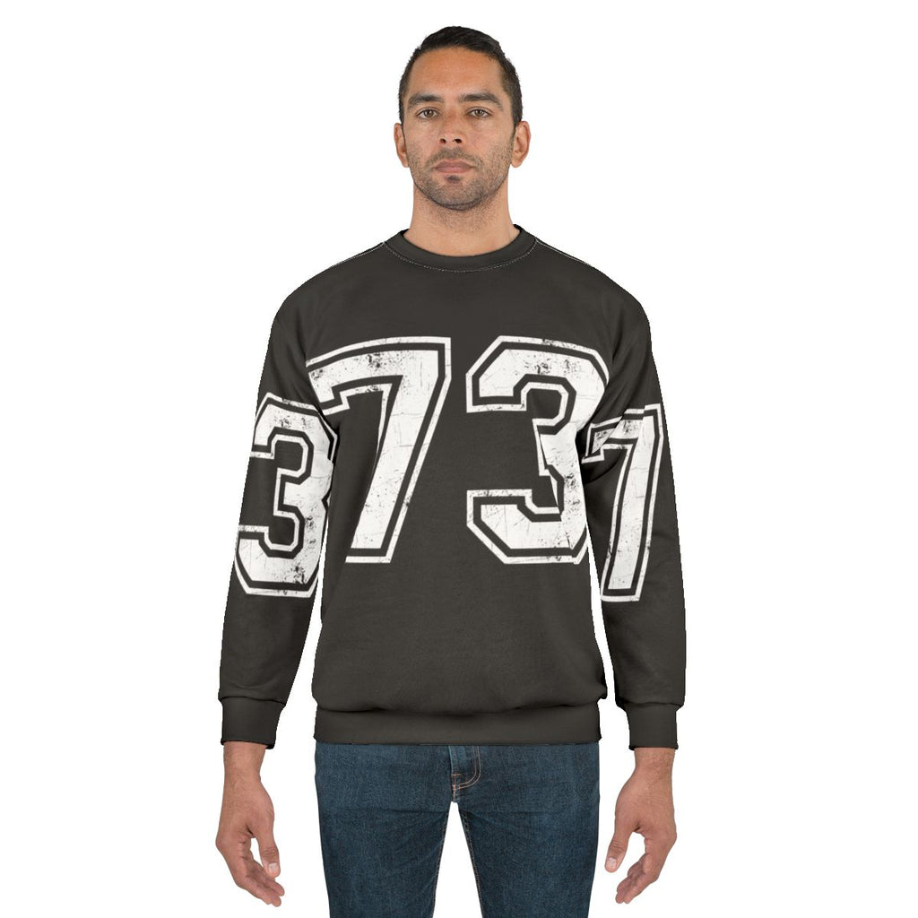 Jersey Number 73 Sports Sweatshirt