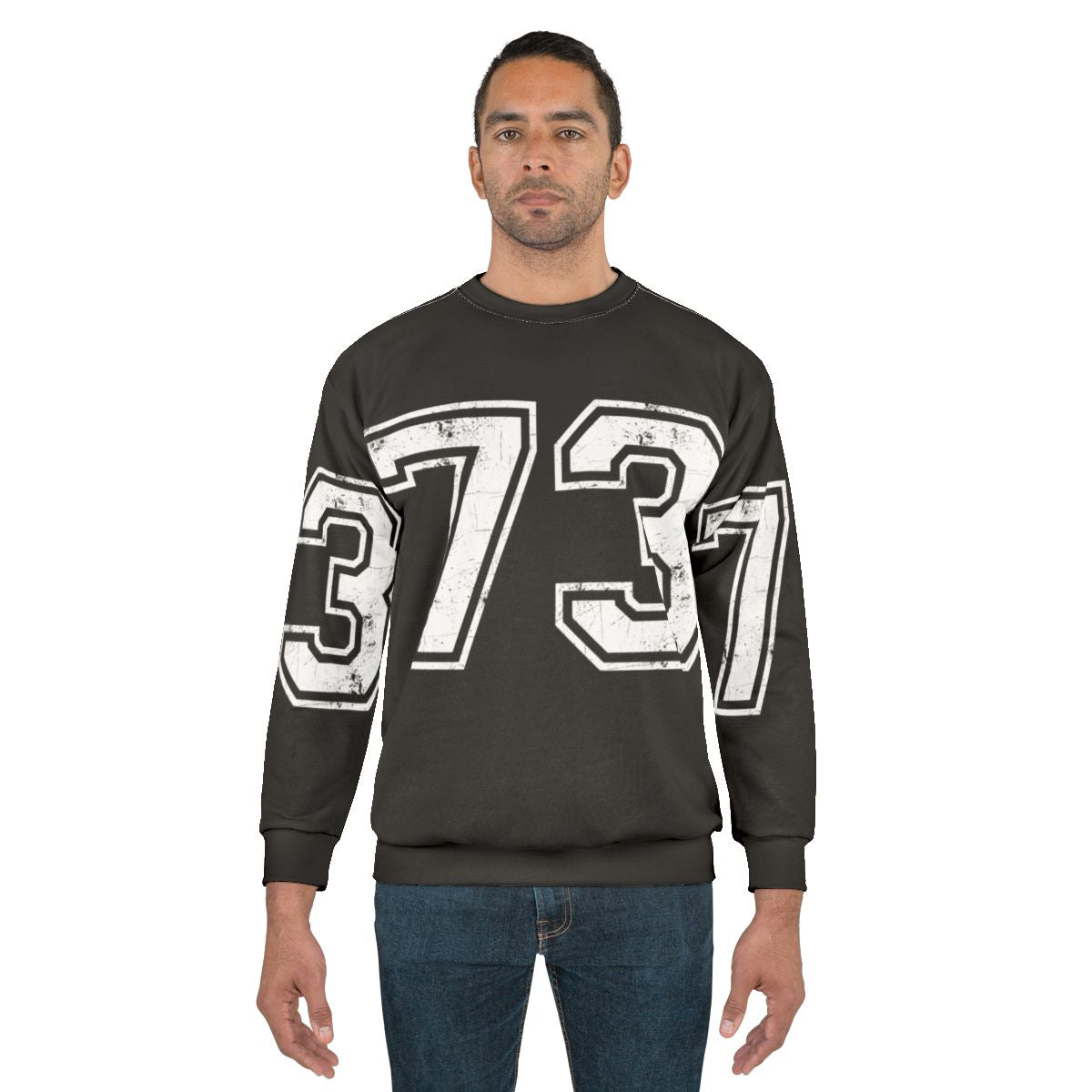 Jersey Number 73 Sports Sweatshirt