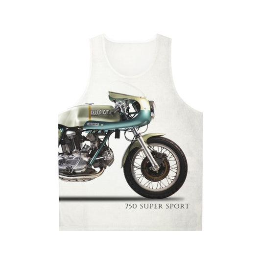 Vintage Ducati 750SS 1974 Unisex Tank Top