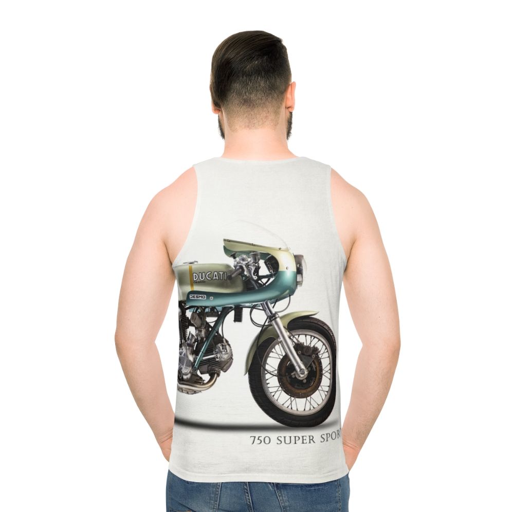 Vintage Ducati 750SS 1974 Unisex Tank Top