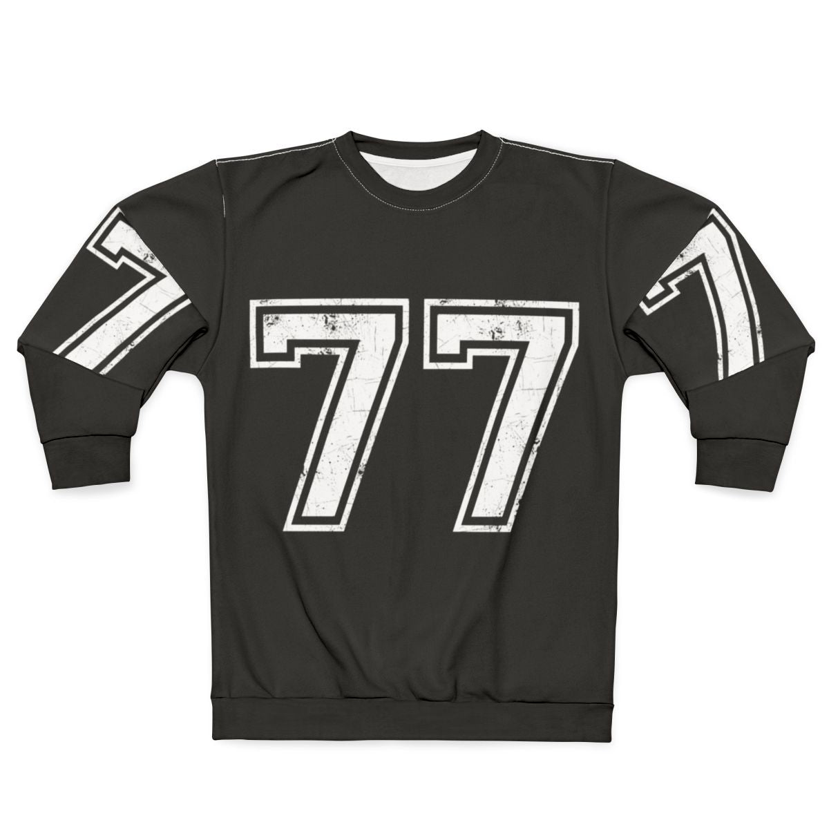 #77 Sports Jersey College Sweatshirt