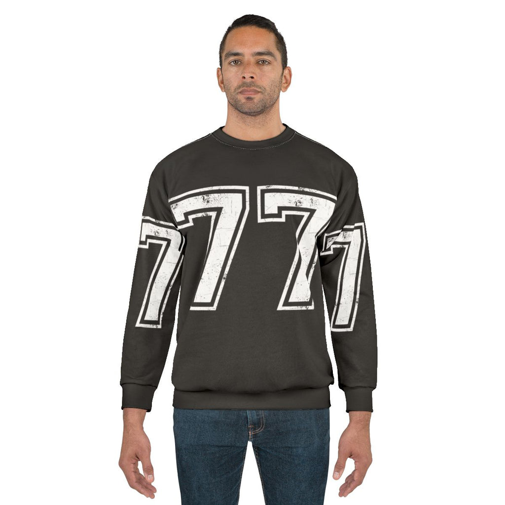 #77 Sports Jersey College Sweatshirt