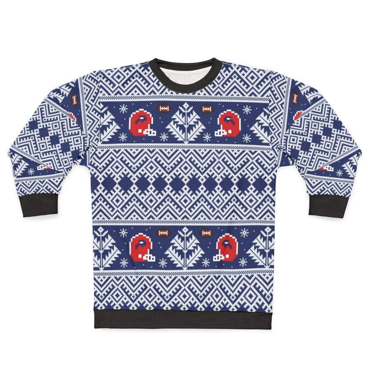 8-Bit Buffalo Bills Winter Sweatshirt