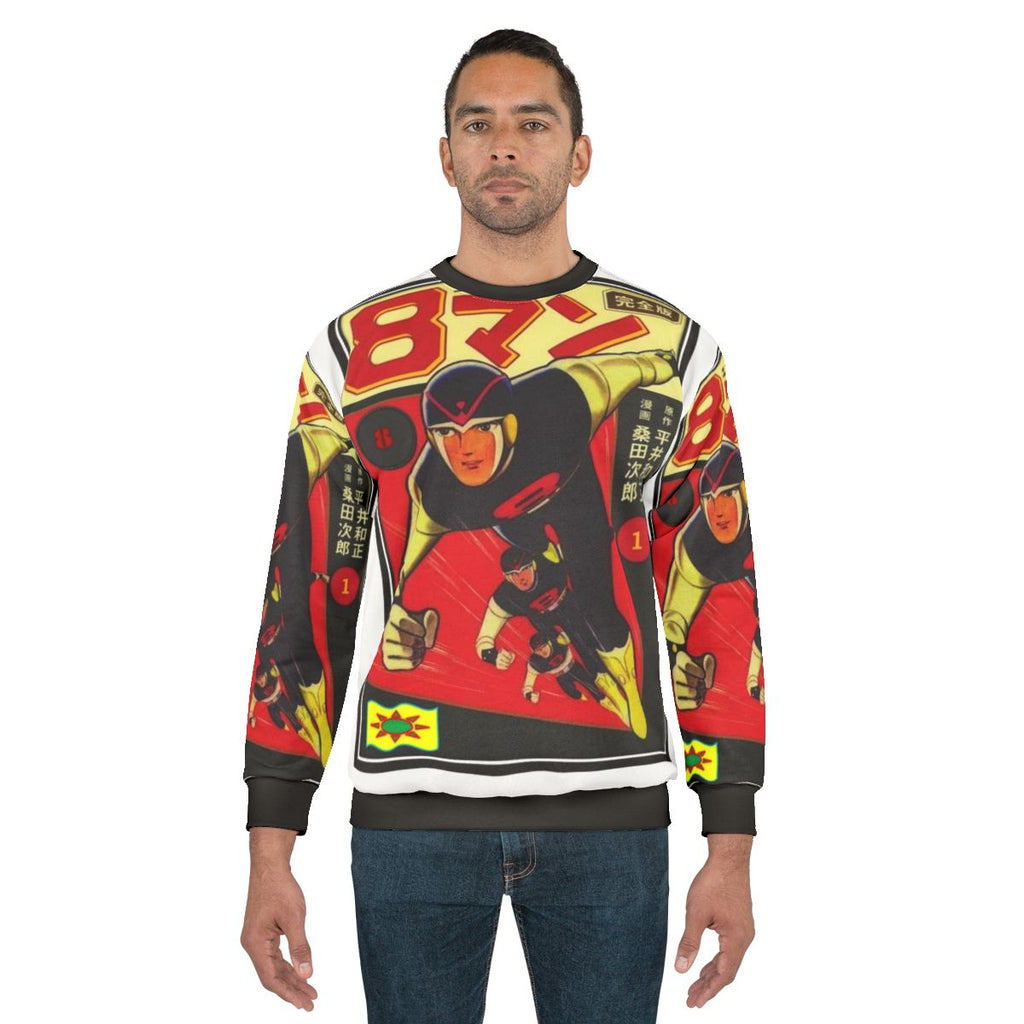 8 man graphic sweatshirt