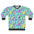 Retro 80s Memphis design pattern sweatshirt