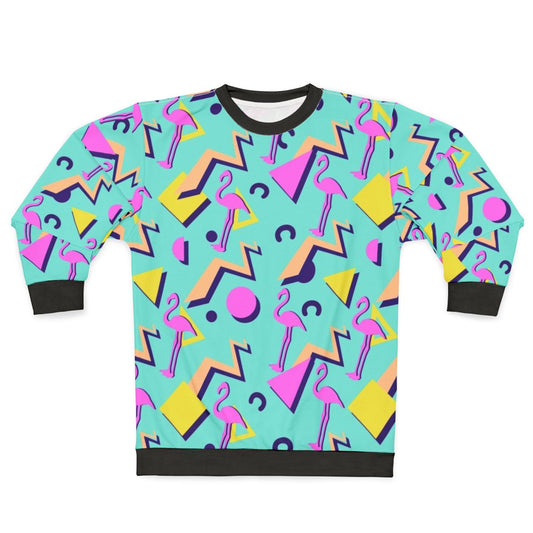 Retro 80s Memphis design pattern sweatshirt