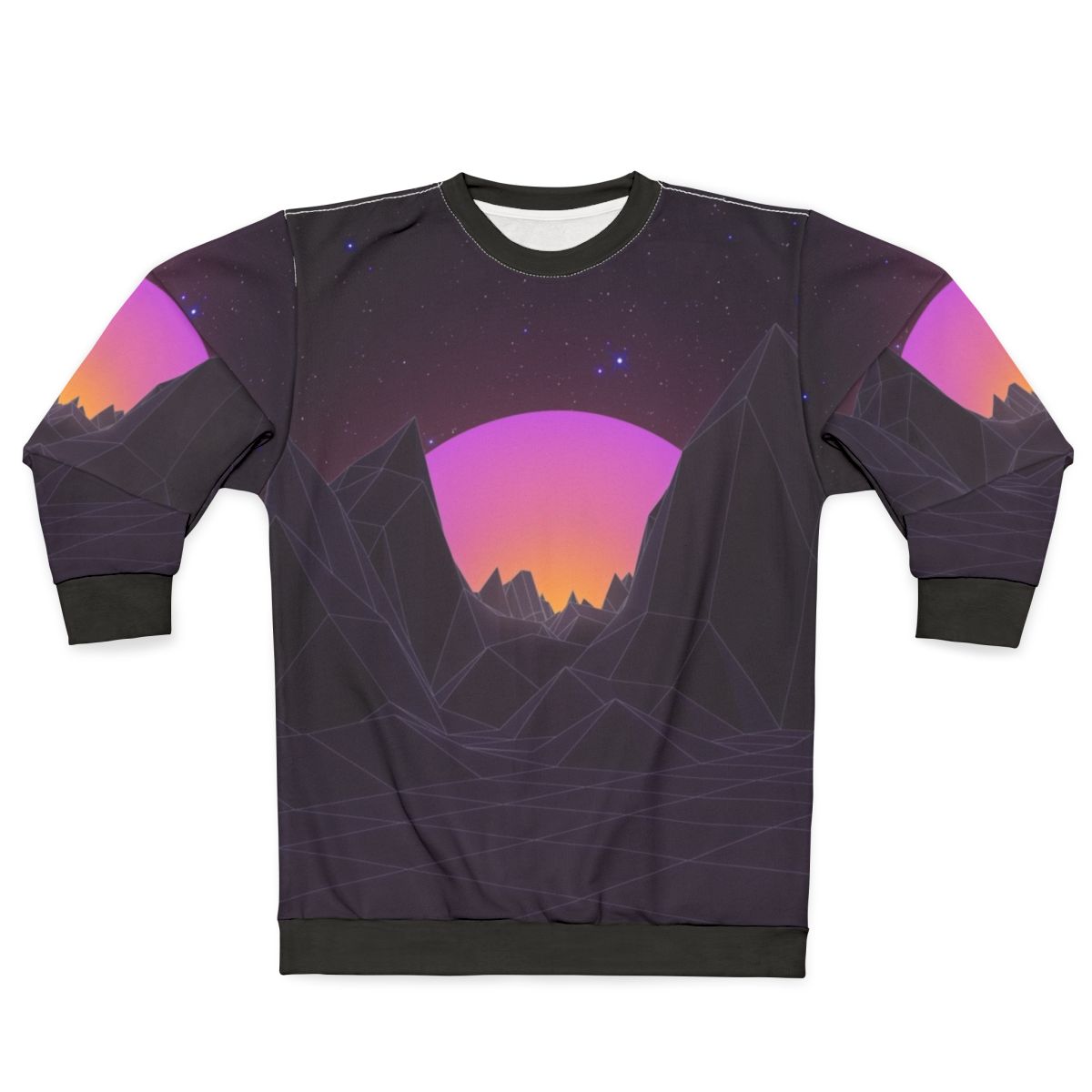 80s Retro Vaporwave Aesthetic Sweatshirt