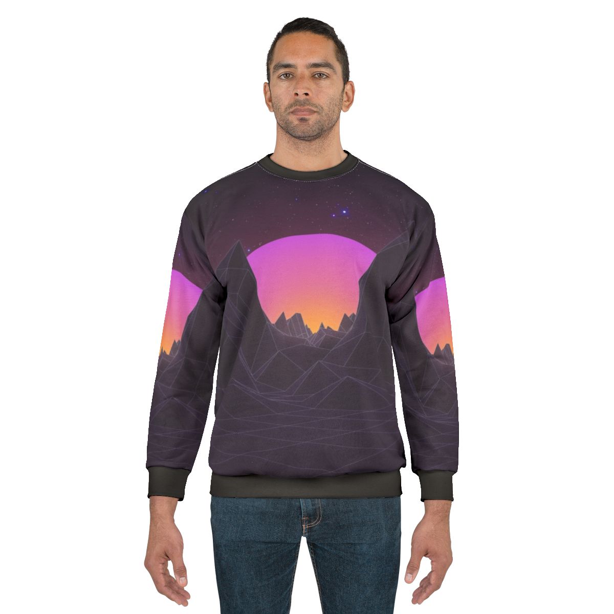80s Retro Vaporwave Aesthetic Sweatshirt