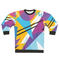 Retro 80s style fashion sweatshirt