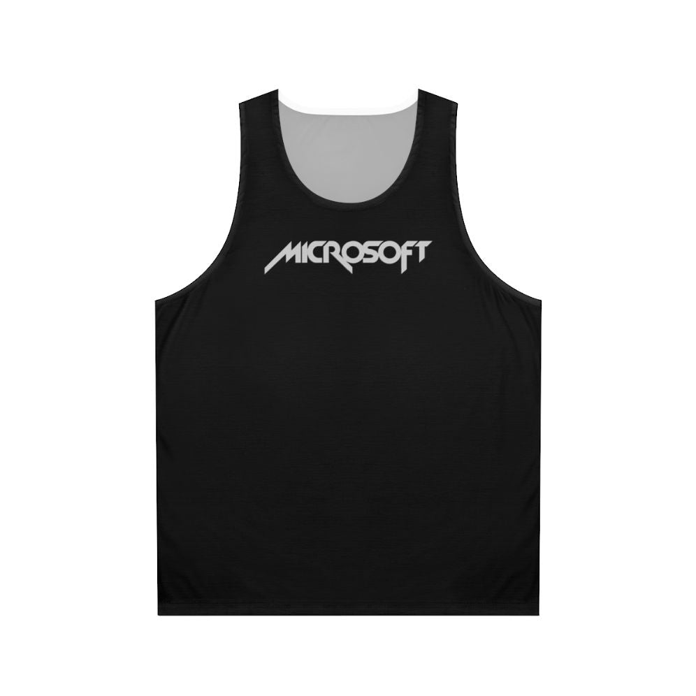 80s Microsoft Unisex Tank Top