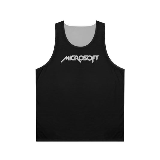 80s Microsoft Unisex Tank Top
