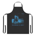 Vintage-style apron featuring the iconic logo of the 80s band The Sisters of Mercy