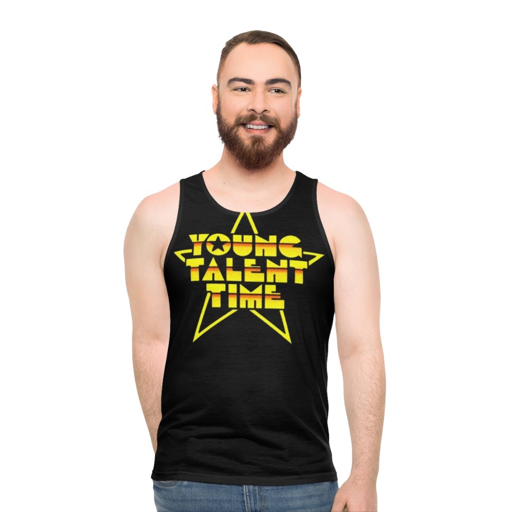 80s Retro Young Talent Time Unisex Tank Top