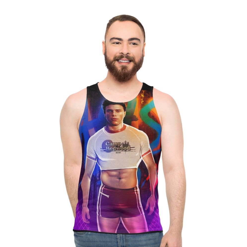 Retro 80s unisex tank top