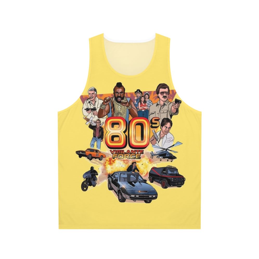 80s Vigilante Unisex Tank Top